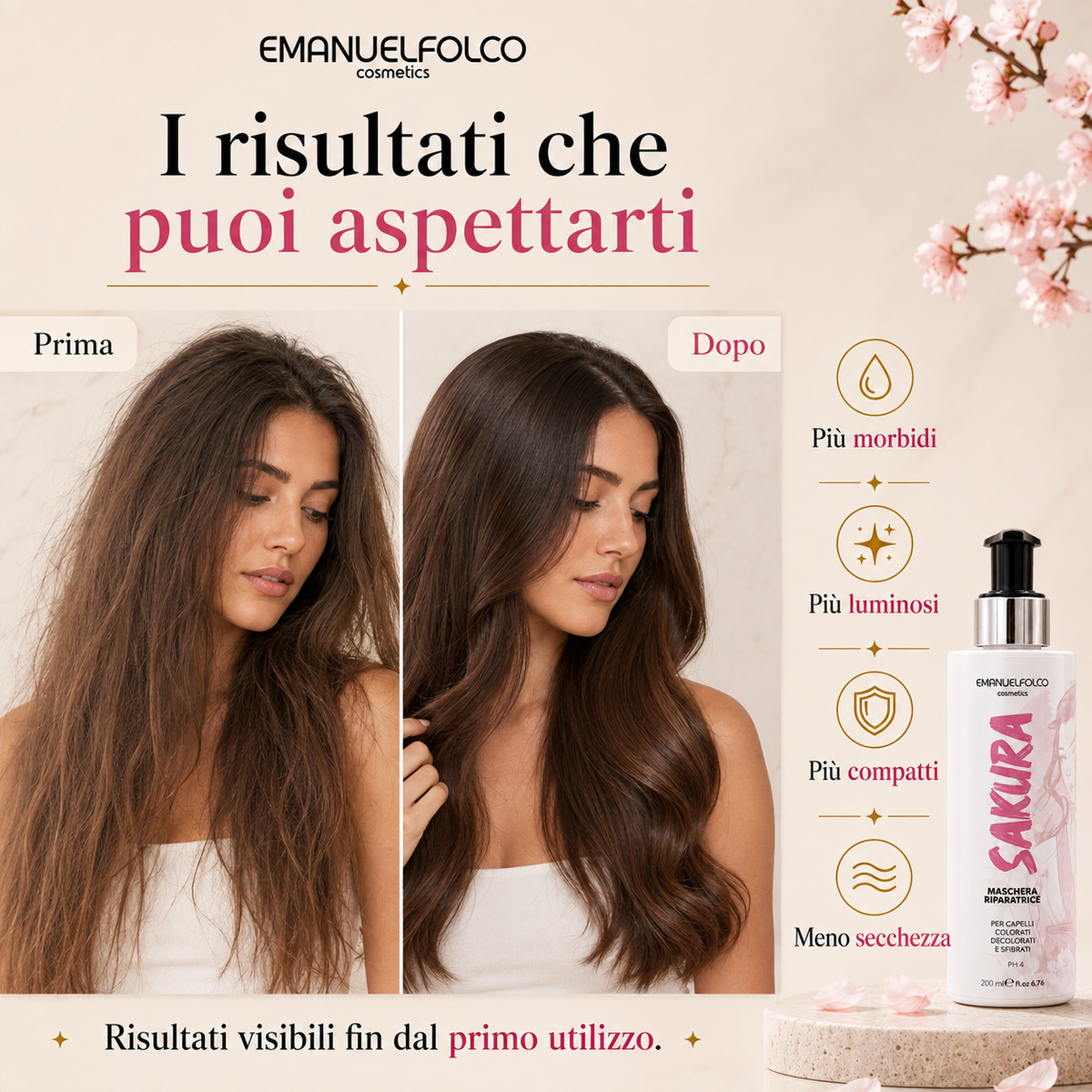 Sakura - Maschera Riparatrice e Nutriente